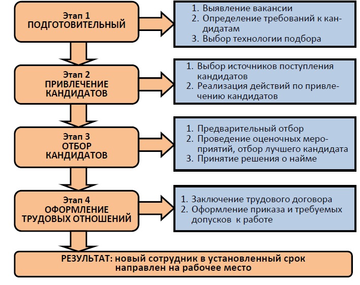 Курсовая работа по теме Подбор и отбор персонала торговой организации